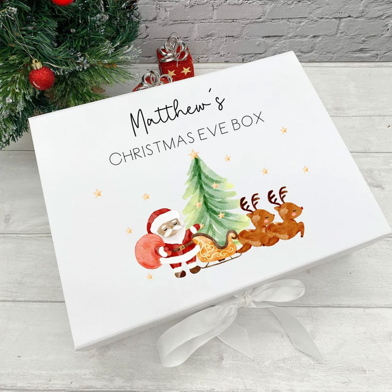 Santa's Sleigh Christmas Eve Box Children's First Christmas