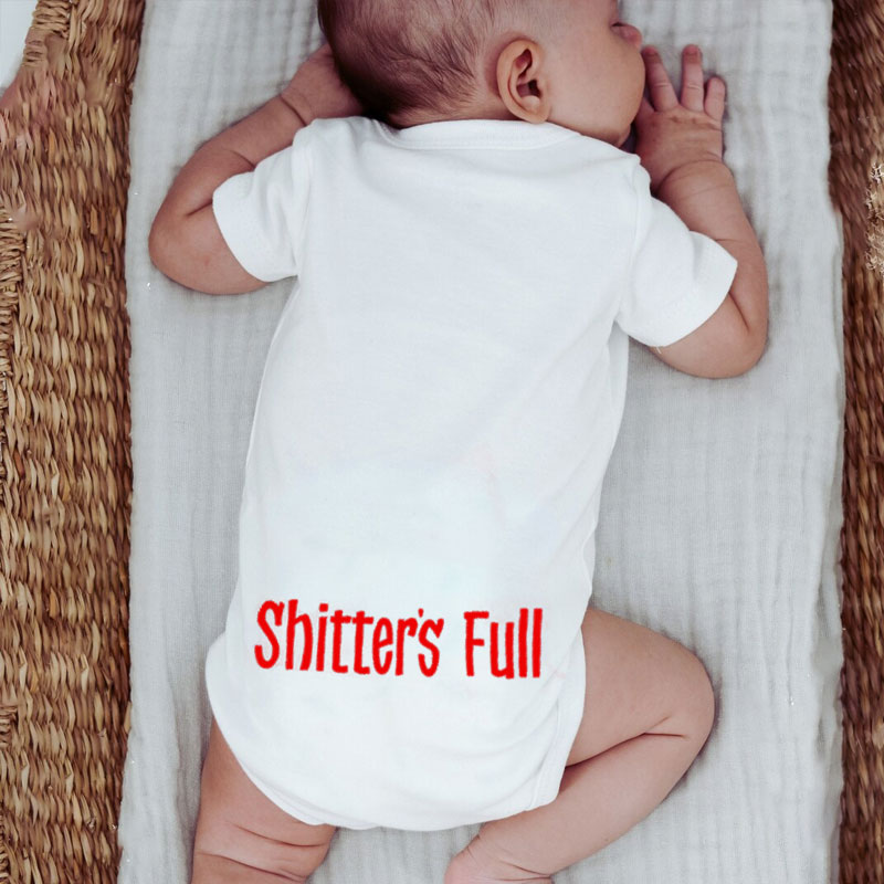 Shitter’s Full Bodysuit Baby Christmas Gift