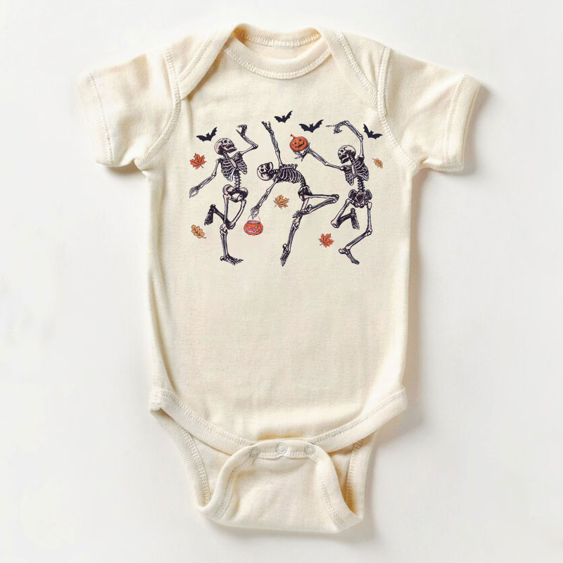 Skeleton Halloween Baby Bodysuit