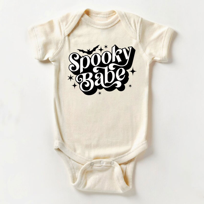 Spooky Babe Halloween Baby Bodysuit