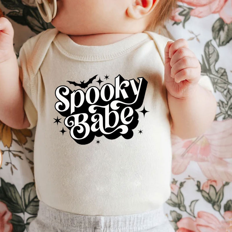 Spooky Babe Halloween Baby Bodysuit