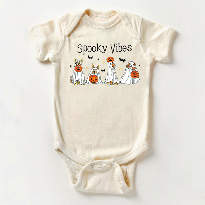 Spooky Vibes Halloween Baby Bodysuit