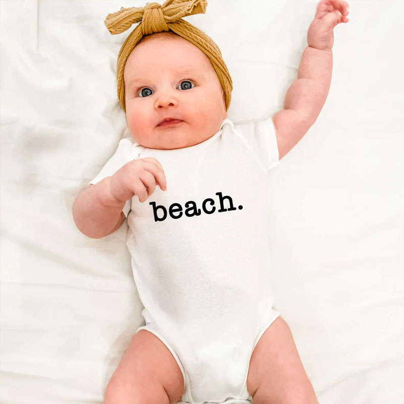 Summer Beach Bum Baby Bodysuit