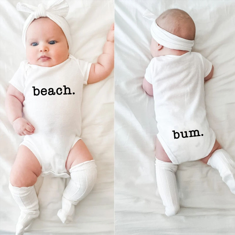 Summer Beach Bum Baby Bodysuit