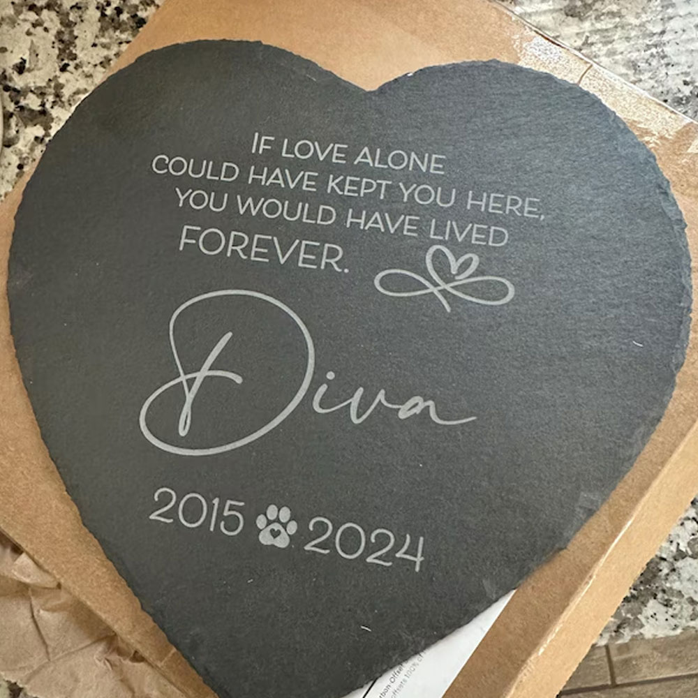 Personalized Dog Loss Gift, Dog Memorial Garden Stone