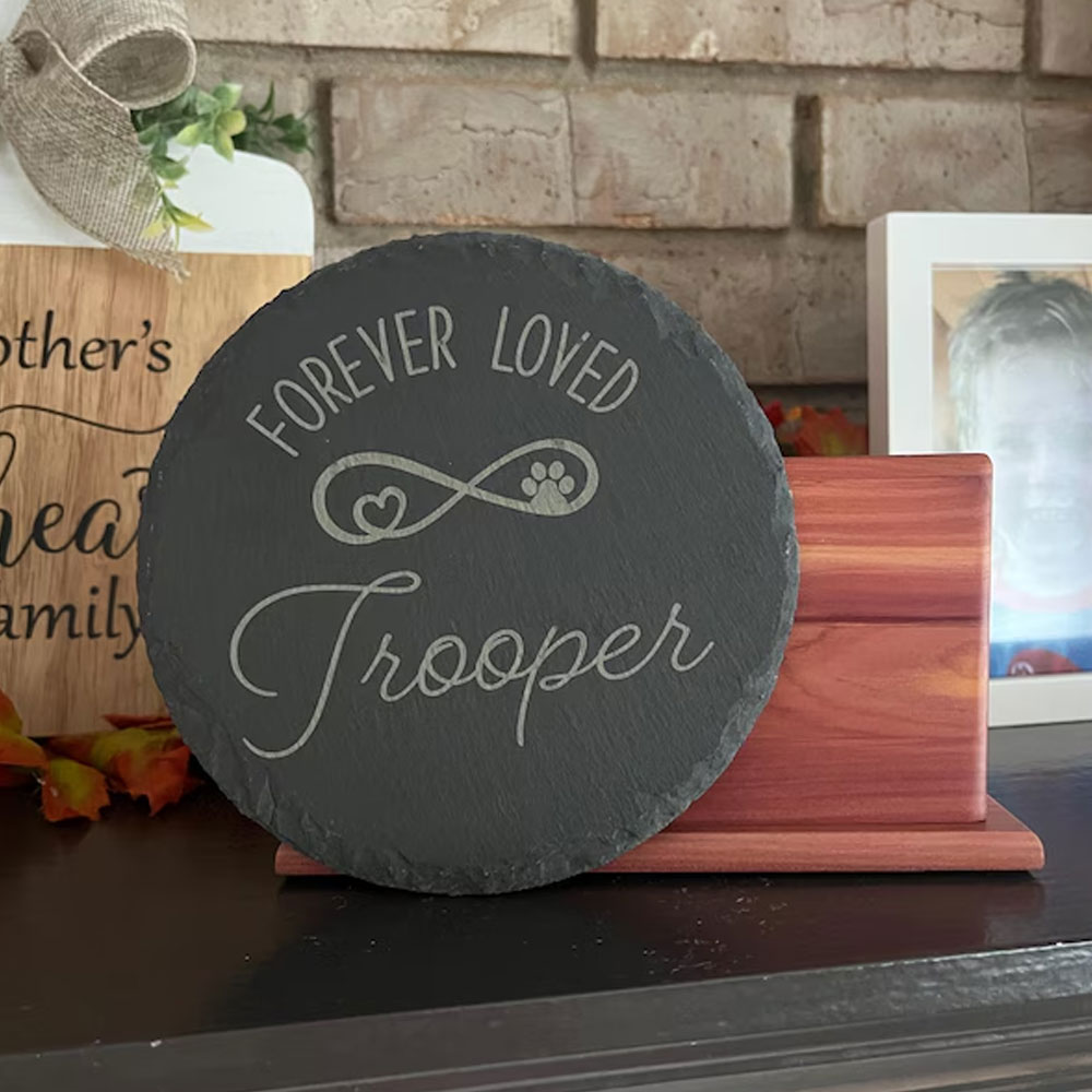 Personalized Dog Loss Gift, Dog Memorial Garden Stone