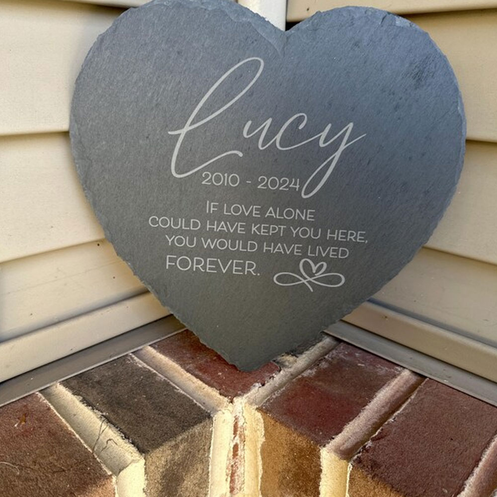 Personalized Dog Loss Gift, Dog Memorial Garden Stone
