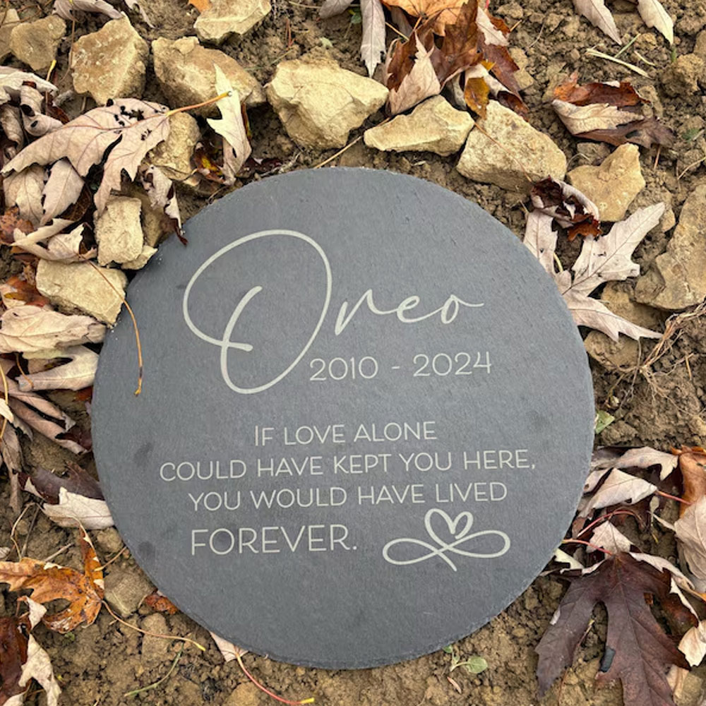 Personalized Dog Loss Gift, Dog Memorial Garden Stone
