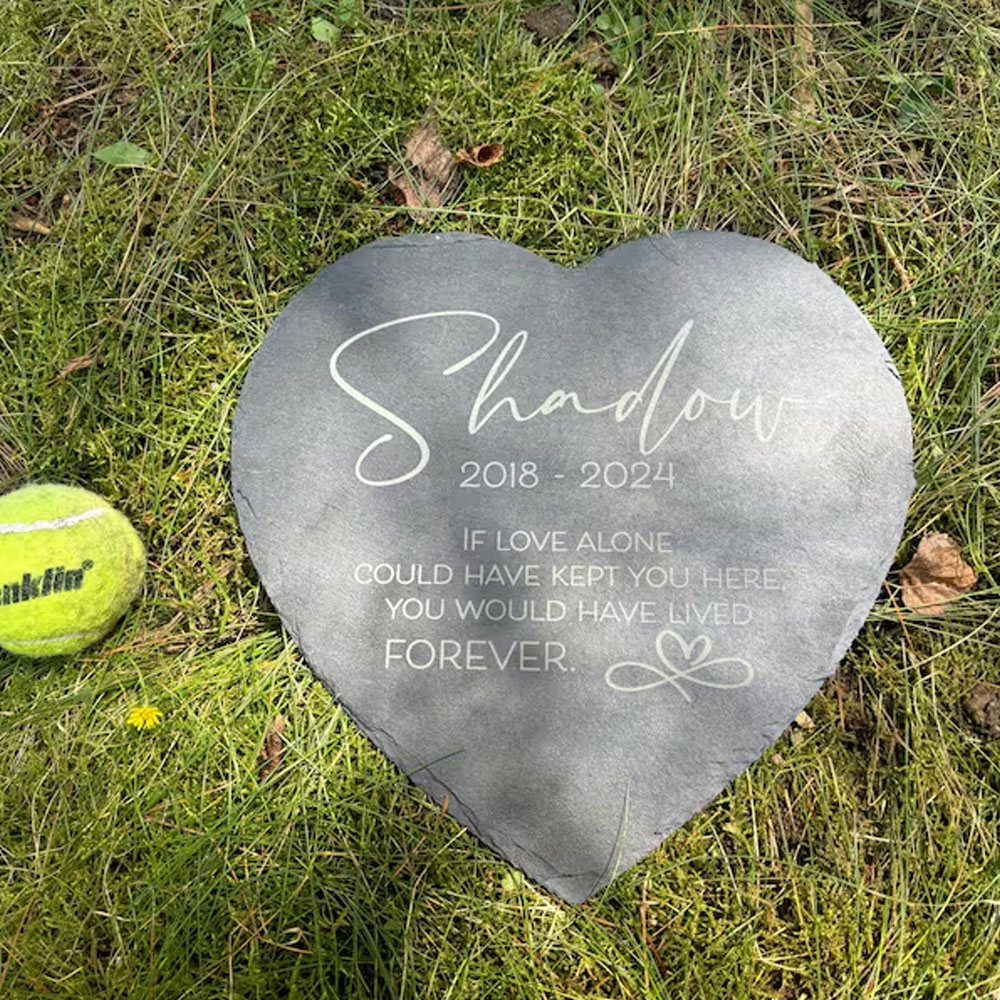Personalized Dog Loss Gift, Dog Memorial Garden Stone