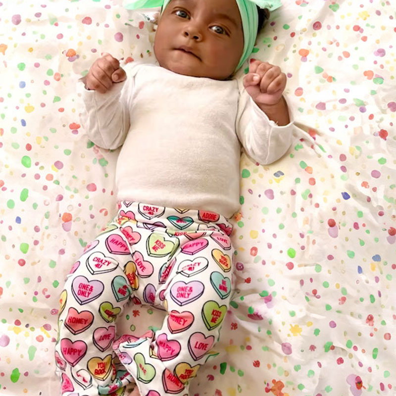 Personalized Valentines Day Baby Bells Set