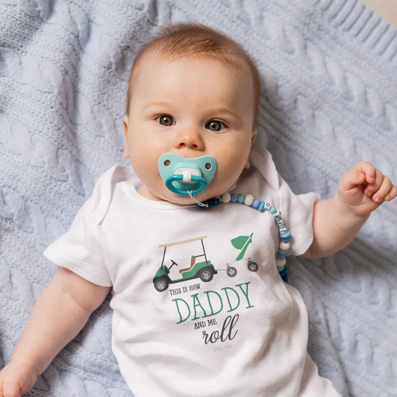 This Is How Me And Daddy Roll Onesie