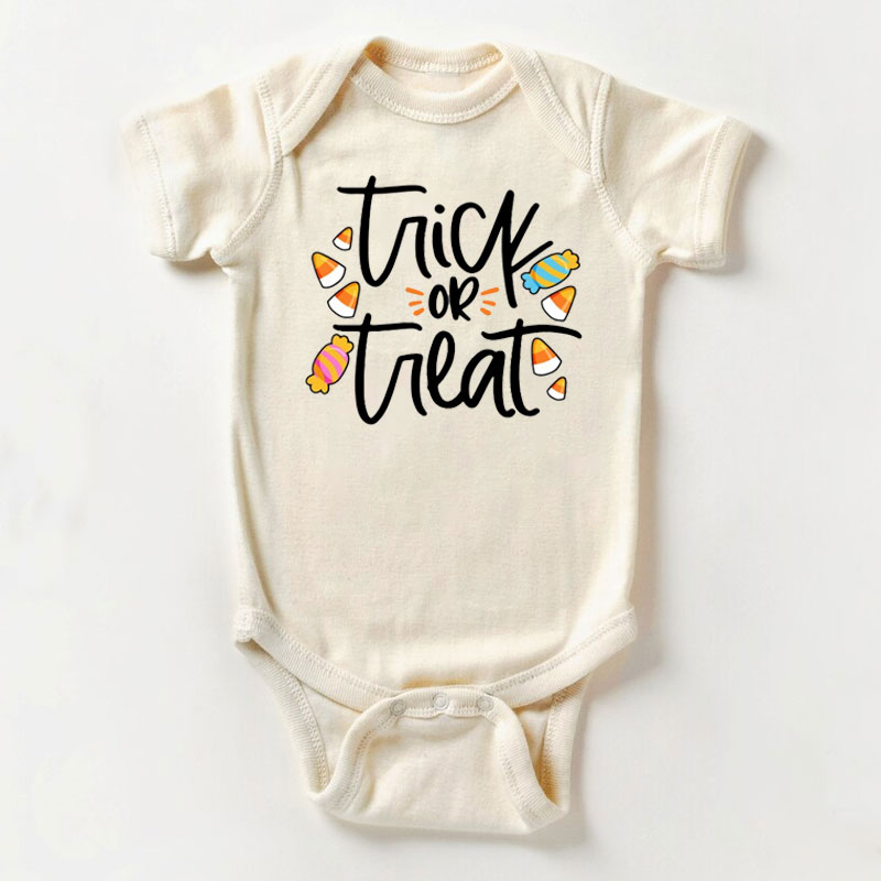 Trick Or Treat Baby Halloween Bodysuit
