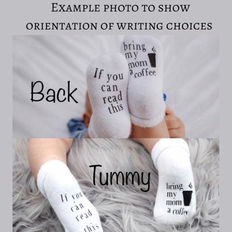 Trick Or Treat Smell My Feet Baby Halloween Socks
