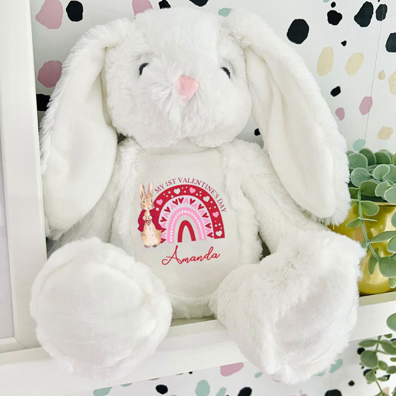 Valentine's Rabbit - My 1st Valentine's Day Rainbow