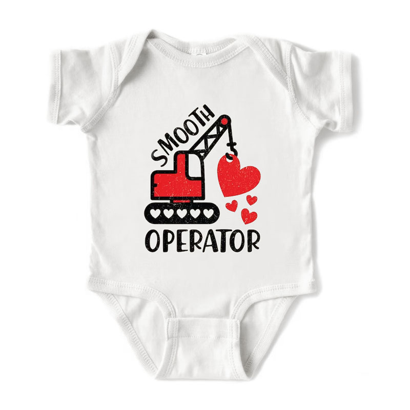 Valentines Day Smooth Operator Infant Bodysuit