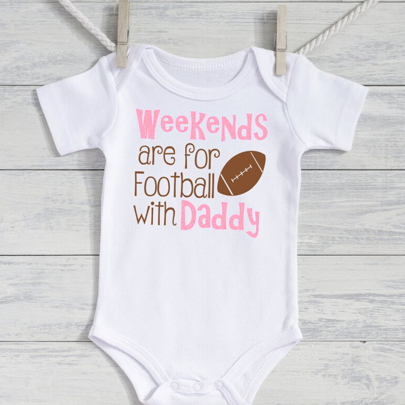 Weekends Are For Football With Daddy Outfit Set