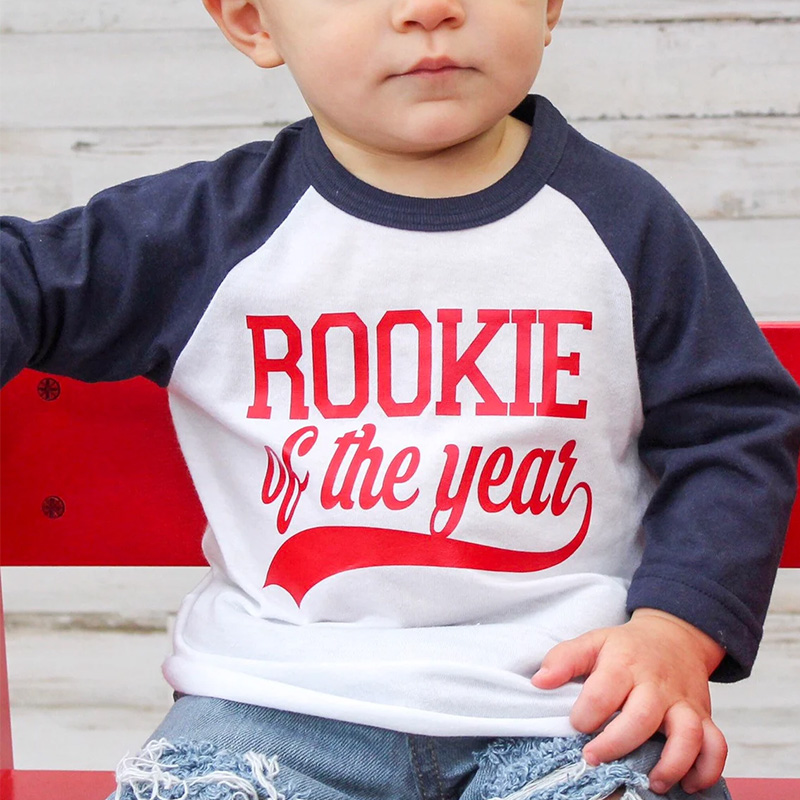 Matching 1st Birthday Family Baseball Shirts