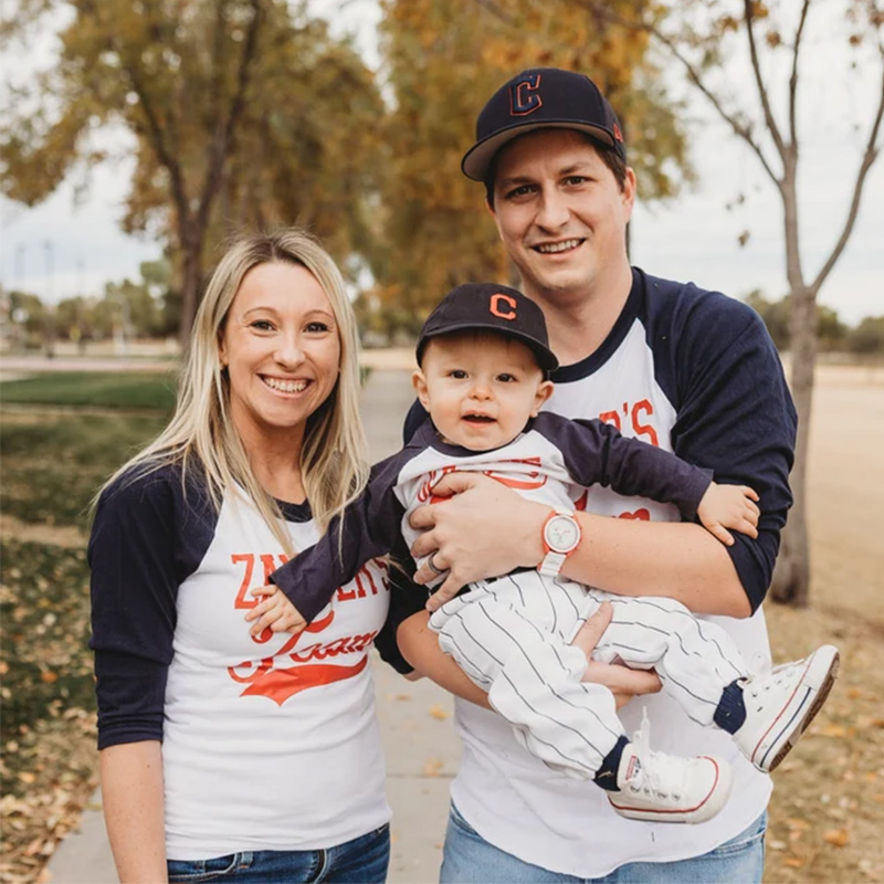 Matching 1st Birthday Family Baseball Shirts