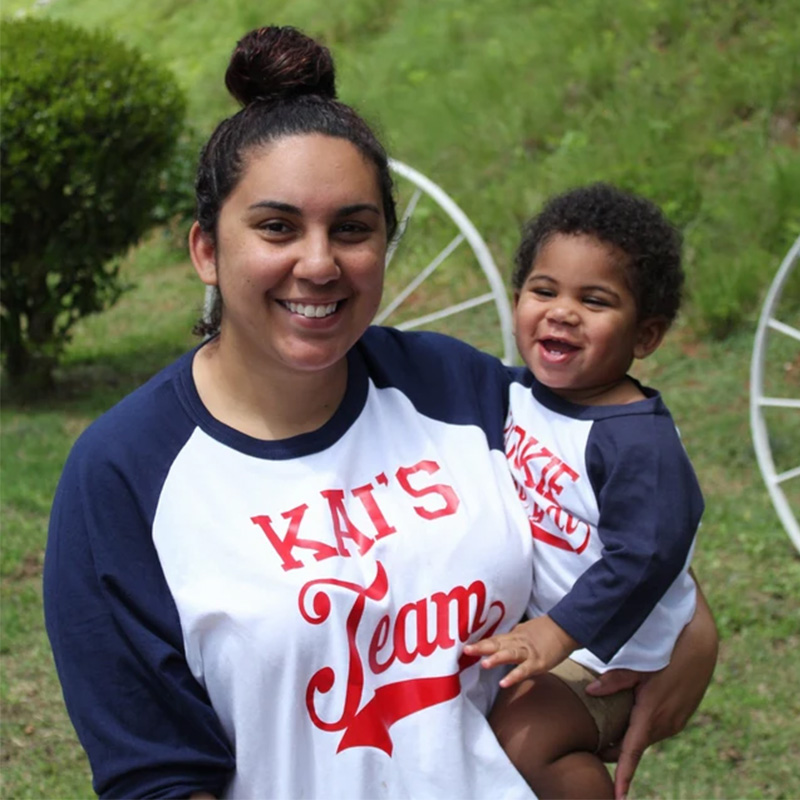 Matching 1st Birthday Family Baseball Shirts