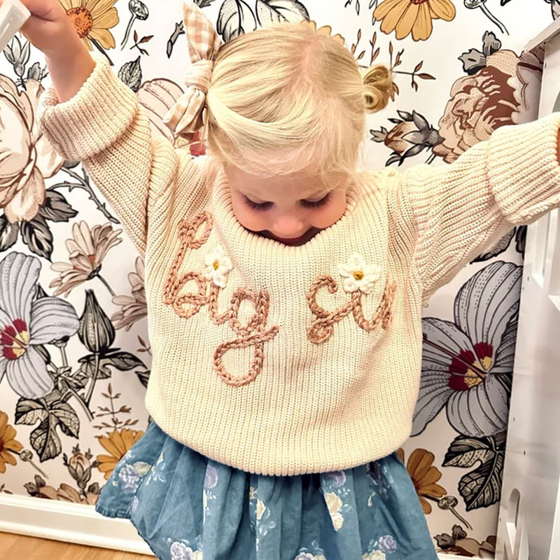 Big sis Big bro sweater baby sweater baby announcement