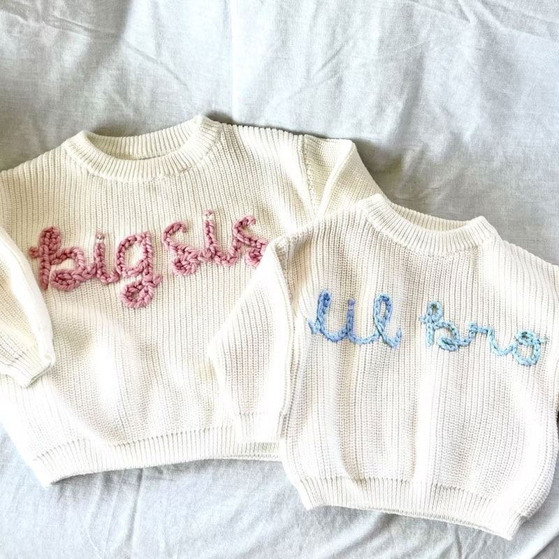 Big sis Big bro sweater baby sweater baby announcement