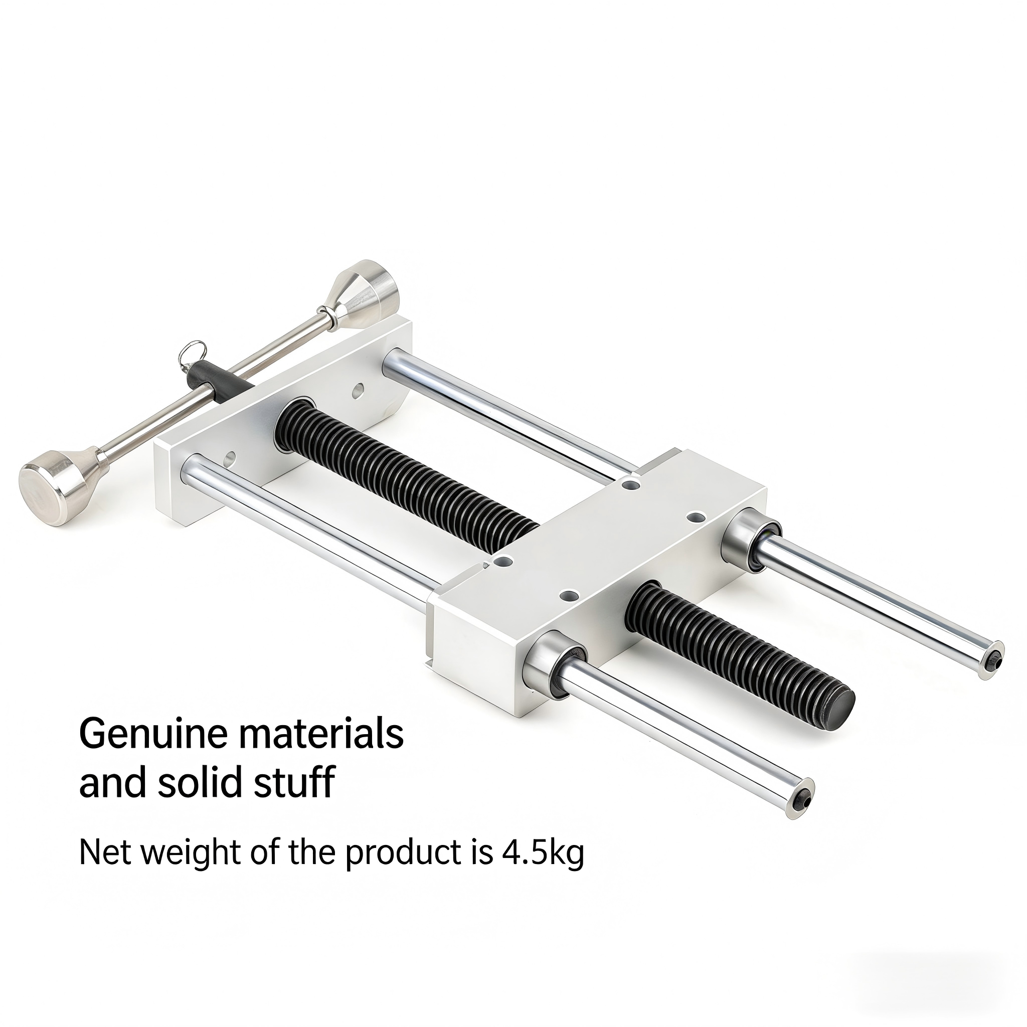 Woodworking bench inertia vise, DIY workbench, precision heavy-duty vise, bench clamp, clamping table, table vise, double connecting rod for vise, CNC