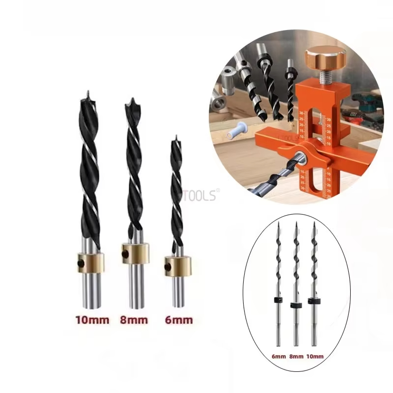 6/8/10mm Drills 2 in 1 Aluminum Alloy Cabinet Door Installation Positioner Rebounder Punched Mounting Jig Cabinet Door Panel