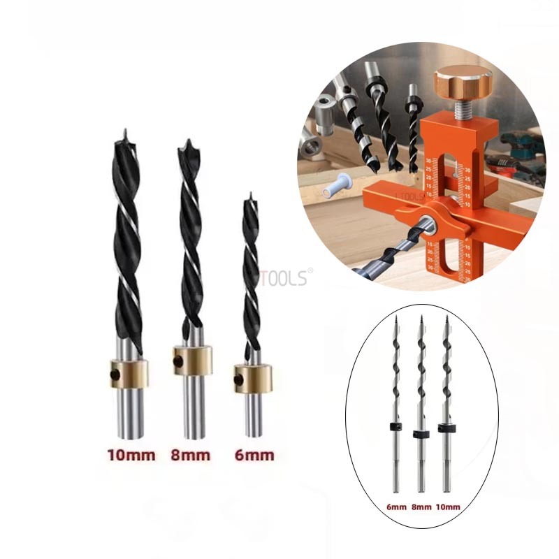6/8/10mm Drills 2 in 1 Aluminum Alloy Cabinet Door Installation Positioner Rebounder Punched Mounting Jig Cabinet Door Panel
