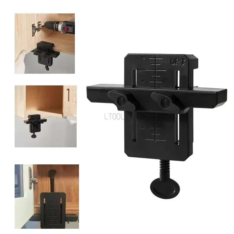 Floor Cabinets Frame Install Clamp Mini Adjustable Support Arm Multipurpose Cabinet Door Mounting Jig for Hidden Door Install