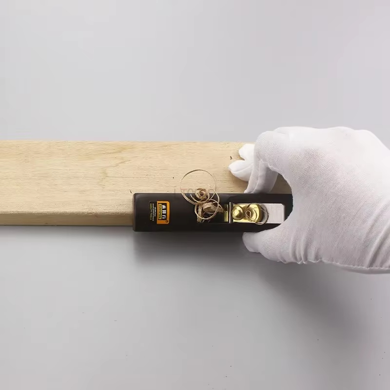 Woodworking Edge Banding Planer Arc Corner V-shaped Trimming Planer Carpenter Home Chamfering Deburring Small Manual Planer