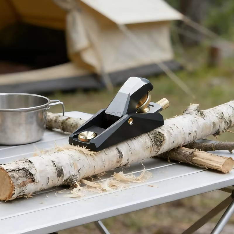 Low Angle Aluminum Wood Planer Precision Adjustable Fine Woodworking Edge Trimming Planer Aluminum Manual Chamfering Mini Plane