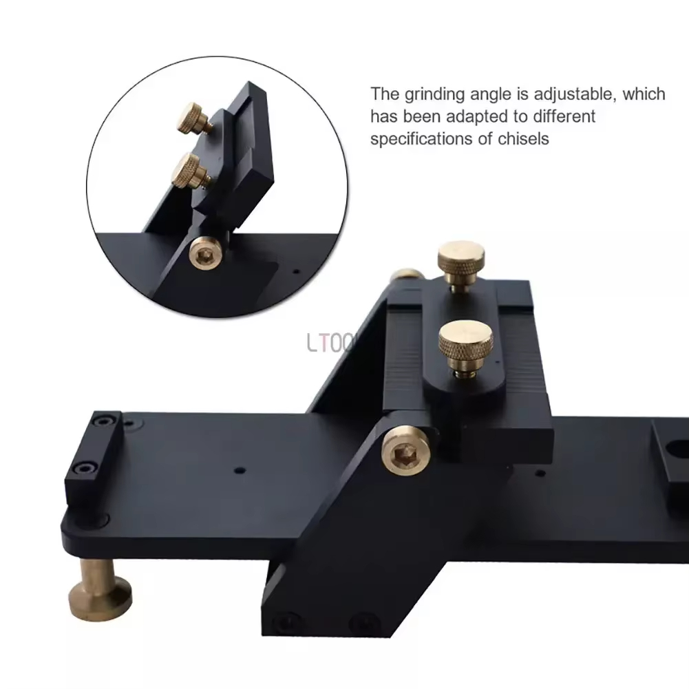 New Manual Knife Sharpener Fixing Bracket Adjustable Angle Guide for Wood Chisels Carving Knives and Planes Honing Chisel Tools