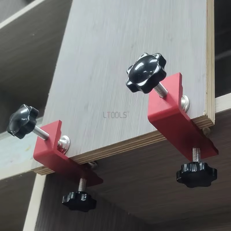 0-25mm Woodwork Clamp Wardrobe Closure Scriber Closing Plate Clamp Closing Strip Scriber Aluminum Alloy Wood Installation Tool