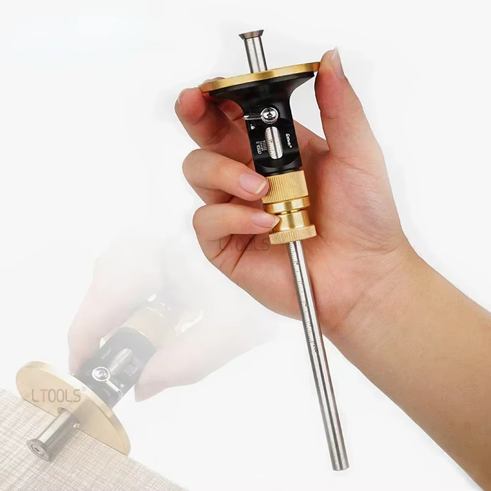 Blade Scribing Tools European Style Scriber New Carpentry Parallel Line High Precision Woodworking Scriber Wheel Marking Gauge