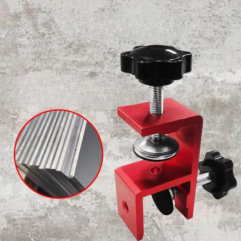 0-25mm Woodwork Clamp Wardrobe Closure Scriber Closing Plate Clamp Closing Strip Scriber Aluminum Alloy Wood Installation Tool