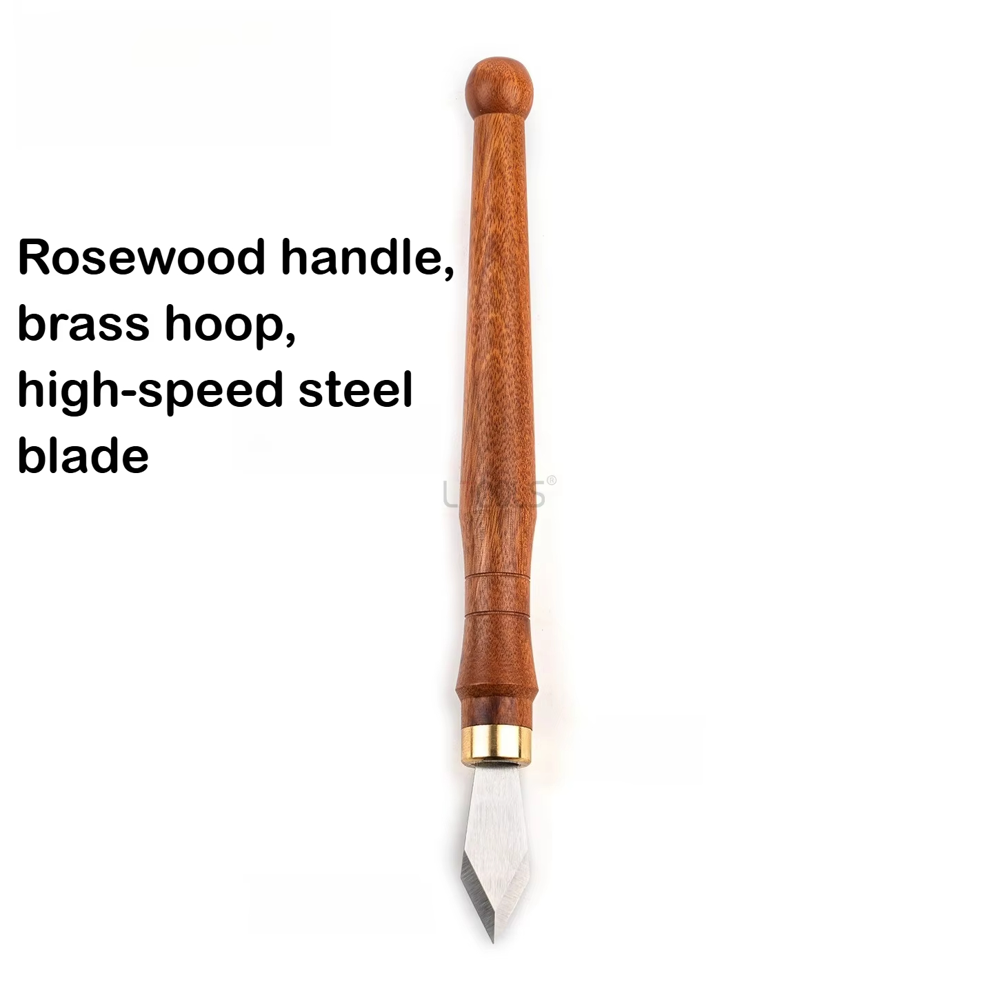 Woodworking Triangular Line Drawing Knife DIY Tool Bidirectional Drawing Knife Marking High Carbon Steel Blade Wood Carving Tool