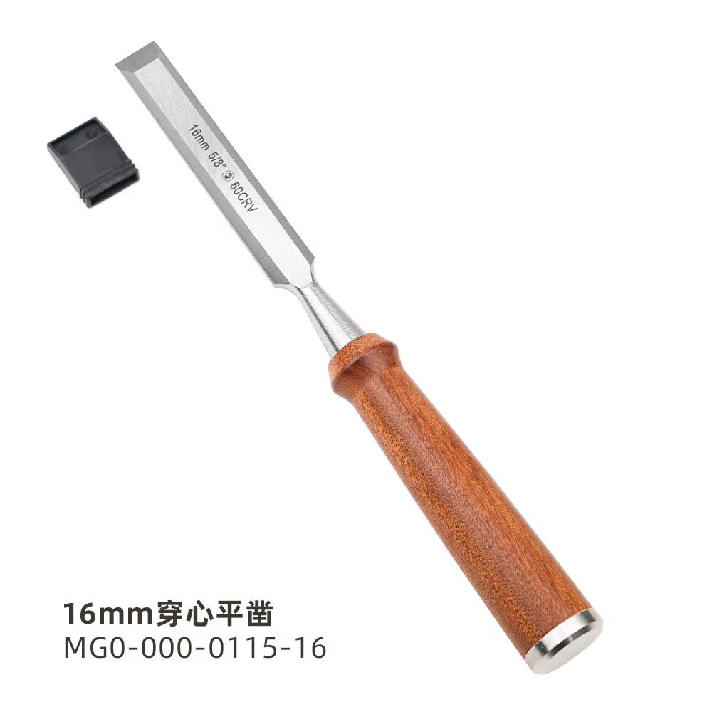 Through Handle Woodworking Chisel Hand Tool Set Specialized For Carpenter Carving Flat Shovel Chisel Knife Woodworking Tool