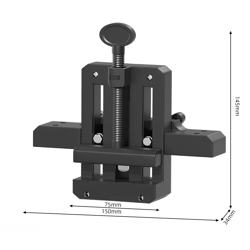 Easy Install Cabinet Door Mounting Jig Cabinets Frame Clamp Household Hidden Door ABS Plastic Mounting Support Woodworking Tools