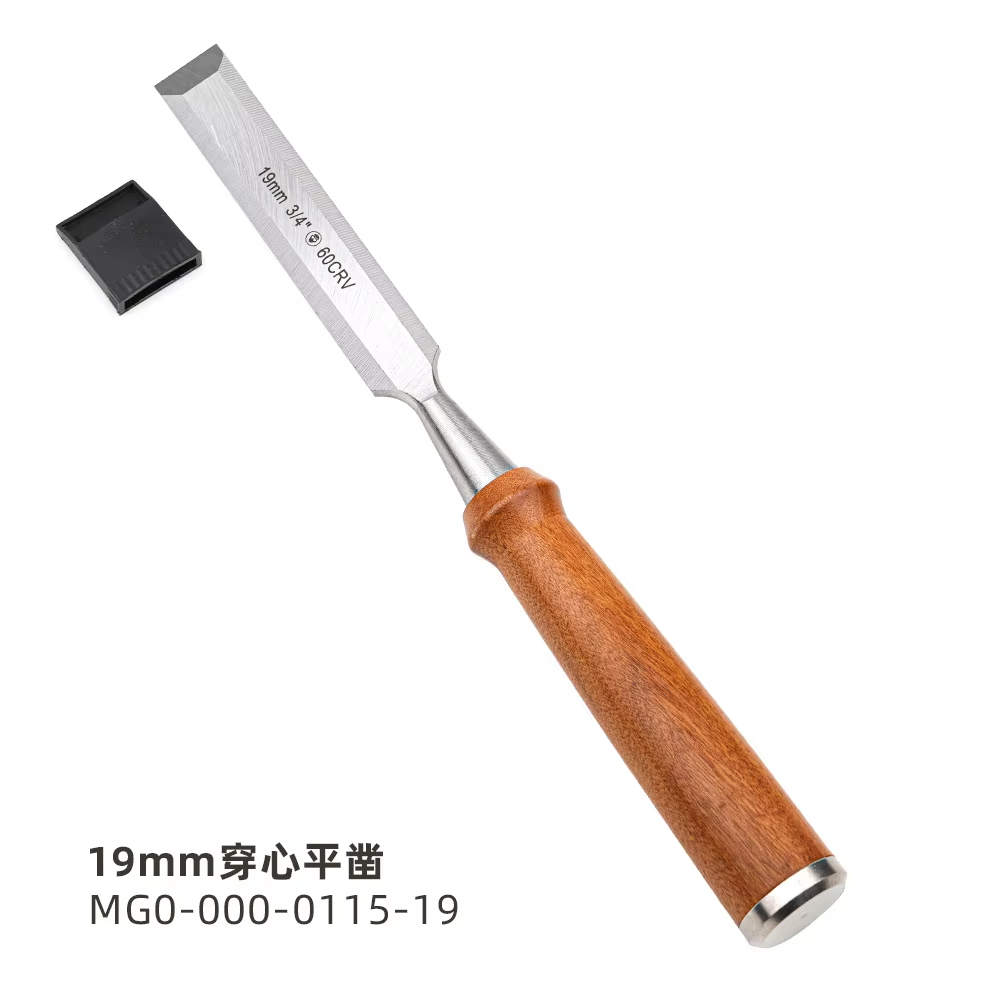 Through Handle Woodworking Chisel Hand Tool Set Specialized For Carpenter Carving Flat Shovel Chisel Knife Woodworking Tool