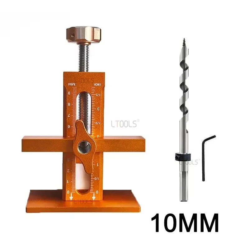 Woodworking Cabinet Door Installation Jig,Door Panel Installation Rebounding Device Drilling Tool 2 in 1 Quick Positioning Tool
