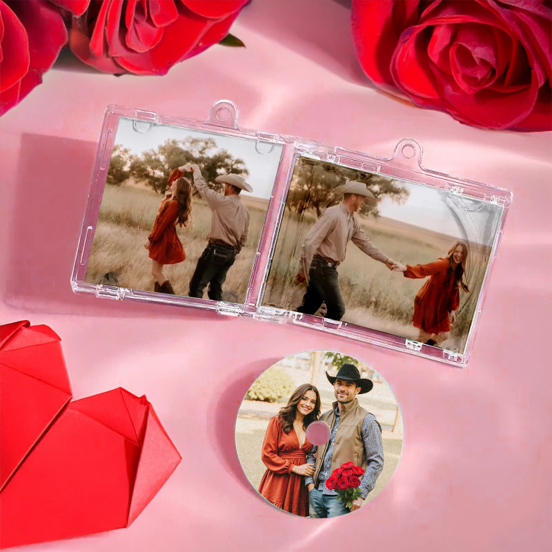 Llaveros de álbum de CD mini personalizado, regalo de música personalizado, llavero para amantes de la música, álbum de CD.