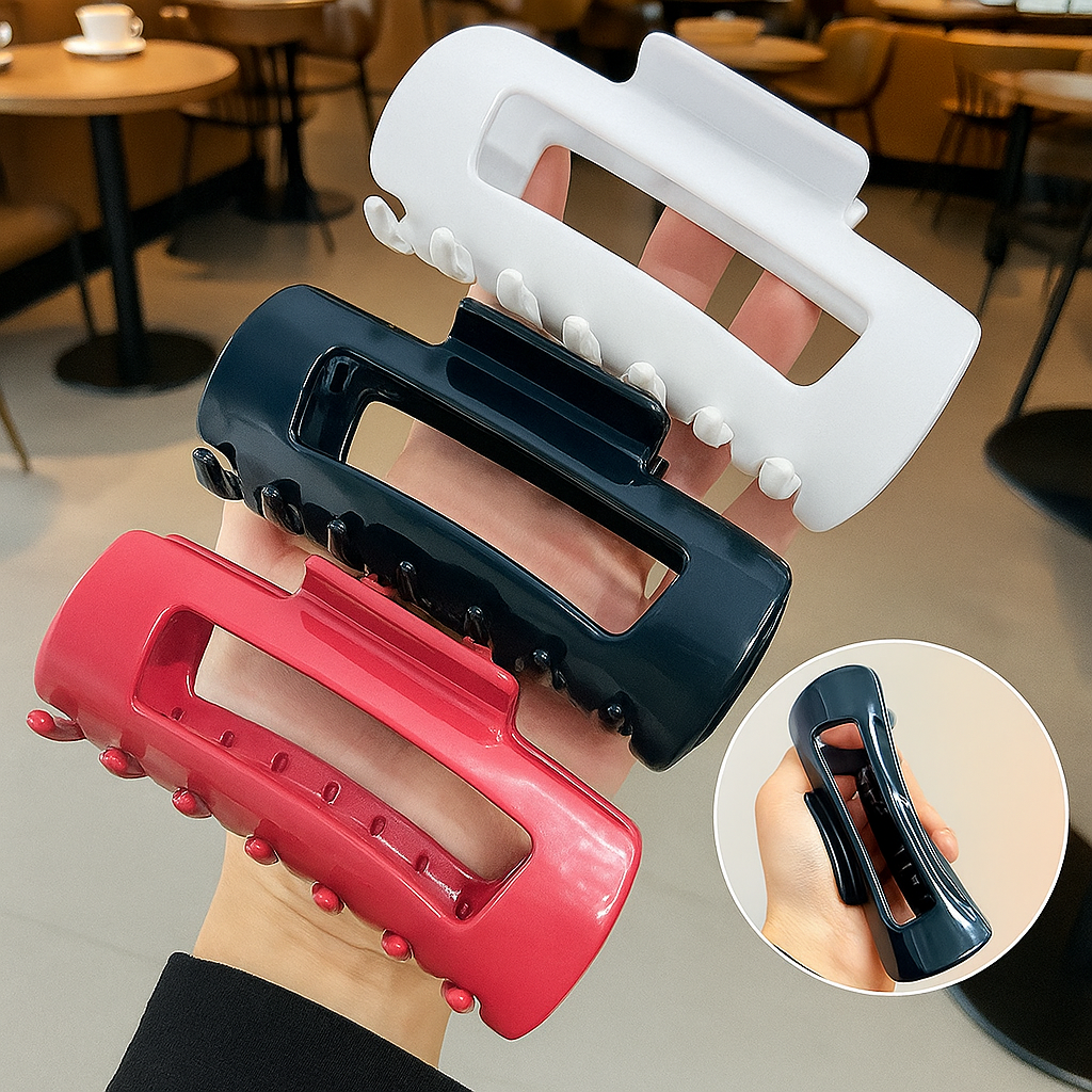Cloud clip flexible claw clip Soft, Comfortable, and Lightweight holds hair securely