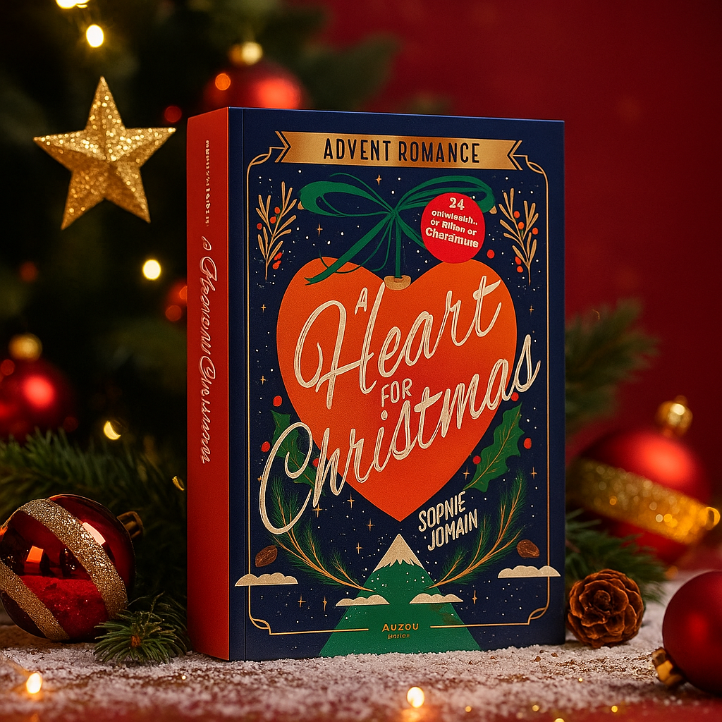 Romantic Christmas Advent Book for Adults –  Christmas Love Story Countdown Book Gift Collection
