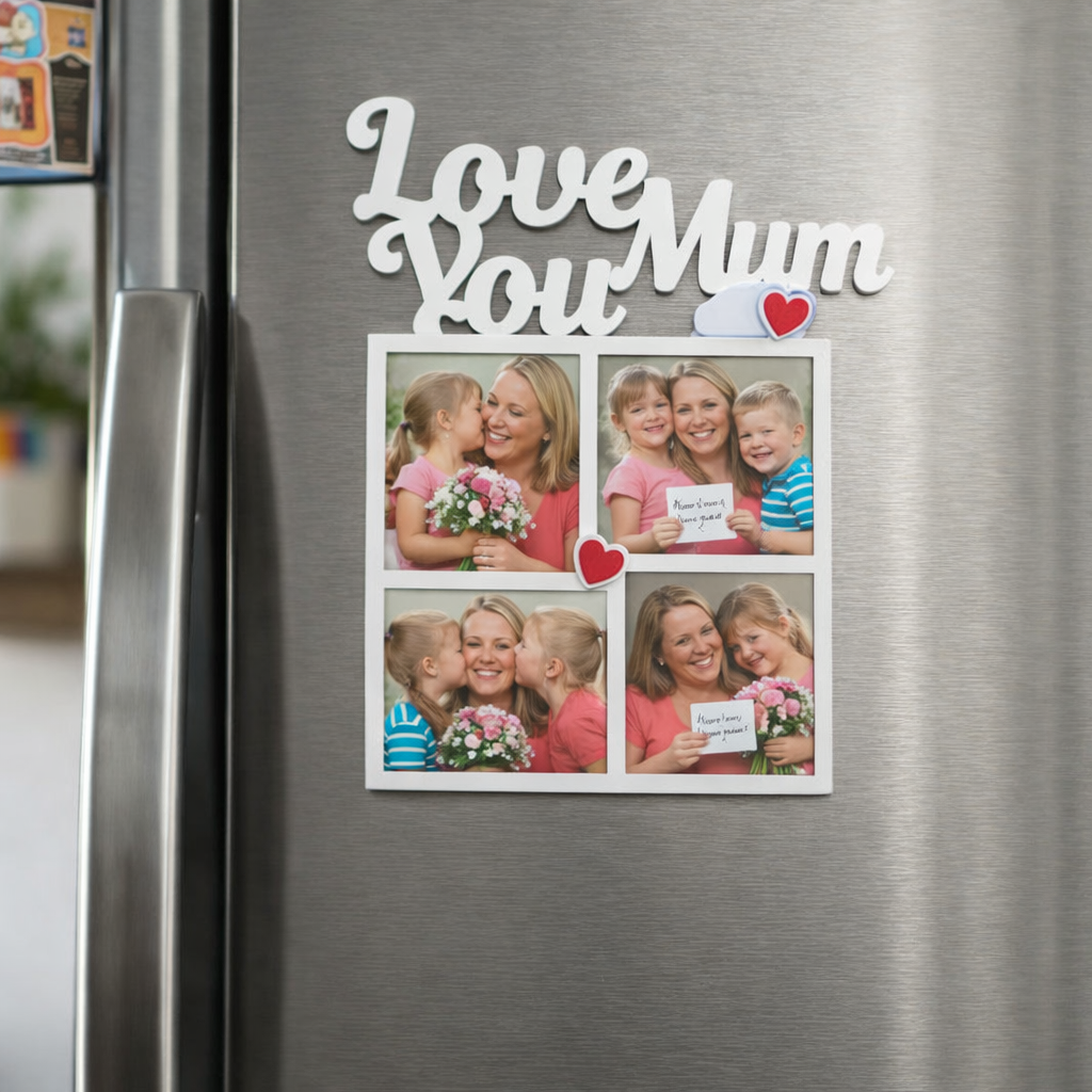 Personalized Photo Plaque Custom Fridge Magnet or Table Decor Gift Mother’s Day Gift