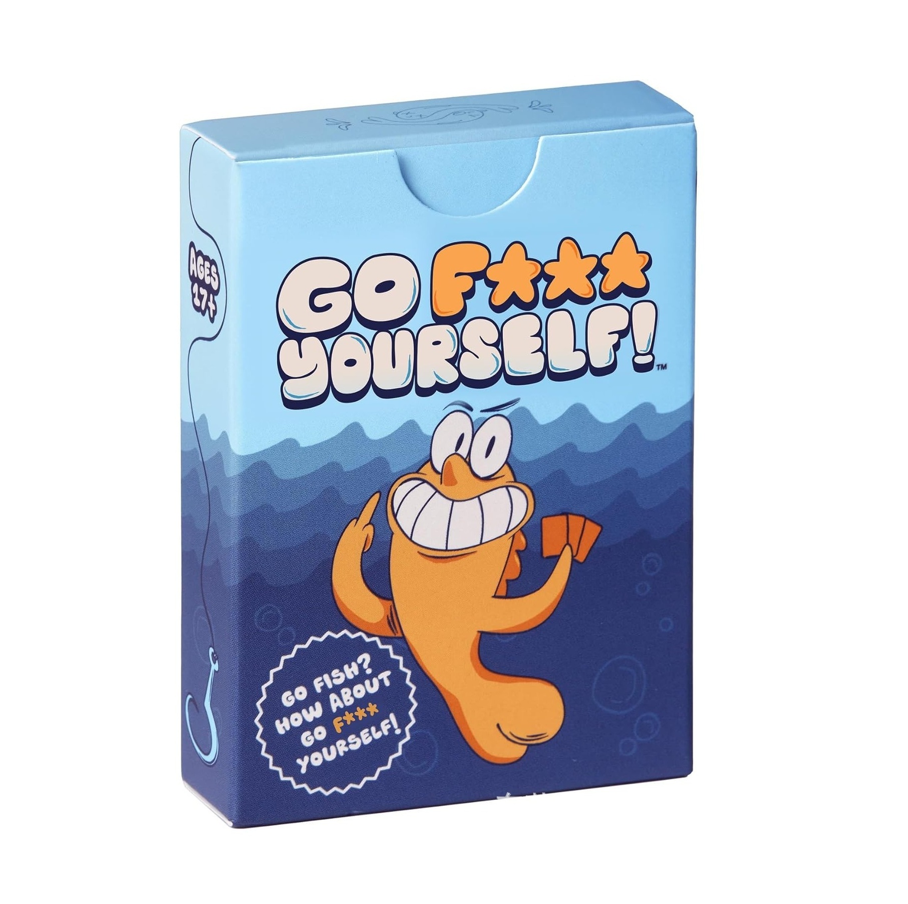 Go F Yourself! – The Grown Up Go Fish Card Game You've Always Wanted | Hilarious Party Game for Grown Ups, 2+ Players | 52 Cards, 13 Unique Pairs