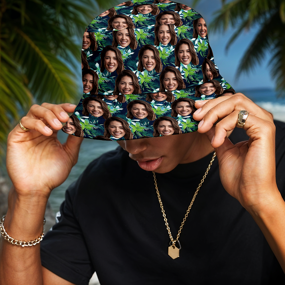 Emerald Blossom - Custom Unisex Bucket Hat
