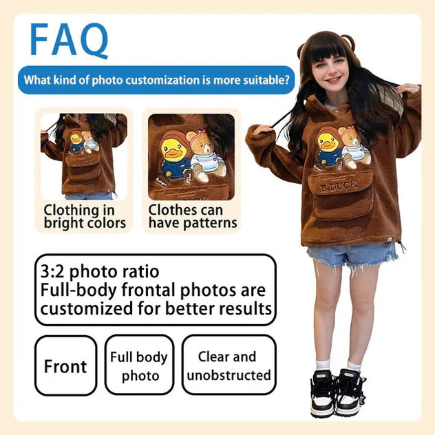 Square Face - Full Body Customization Brick Figures Universal Interlocking Plastic Toy Separated Engraved Base Christmas Gift For Couples