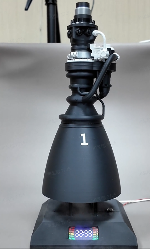 Rocket Launch Alarm Clock – Countdown Sound & Smoke Launch Simulation Desk Clock