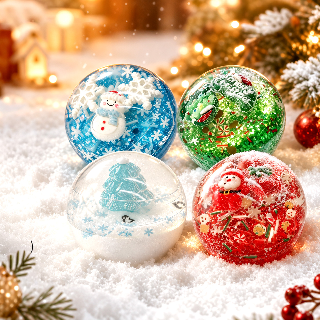 Christmas Snowman Squishy Toy – Cute Holiday Gift for Friends, Family & Christmas Party Fun