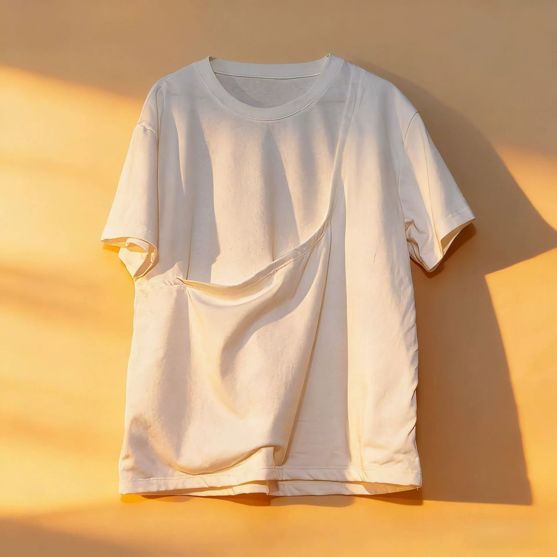 Unisex Oversized Pet Pouch T-Shirt – Cozy Kangaroo Pocket Tee for Cats & Small Dogs